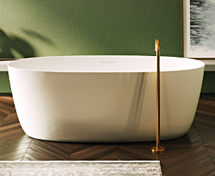 Ванна из искусственного камня RIHO OVAL 160х72 BS7000500000000