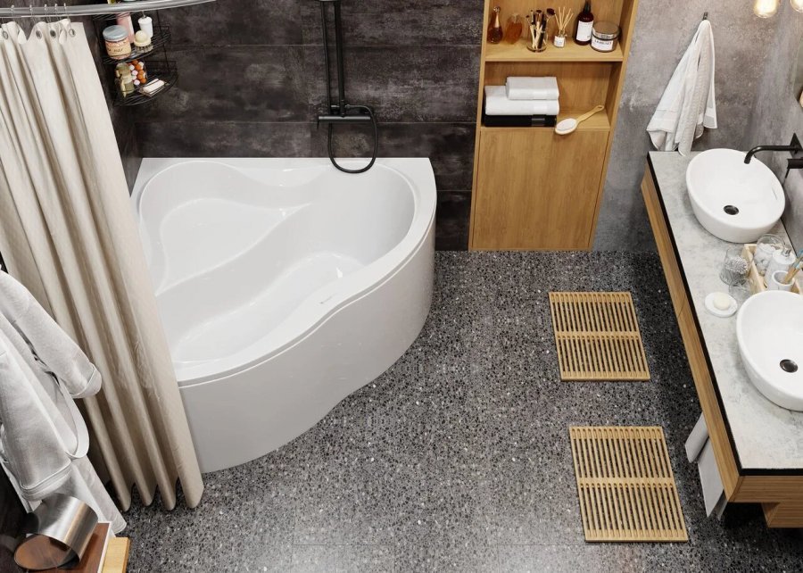 Акриловая ванна VAGNERPLAST IRIS 143x143