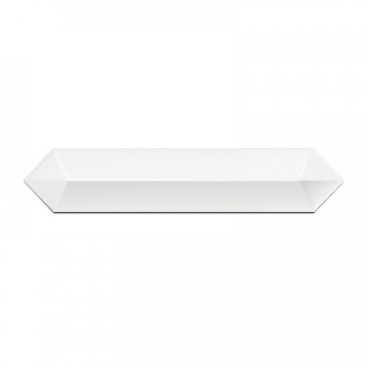 керамическая плитка outside white 6.5x33.2 Белый