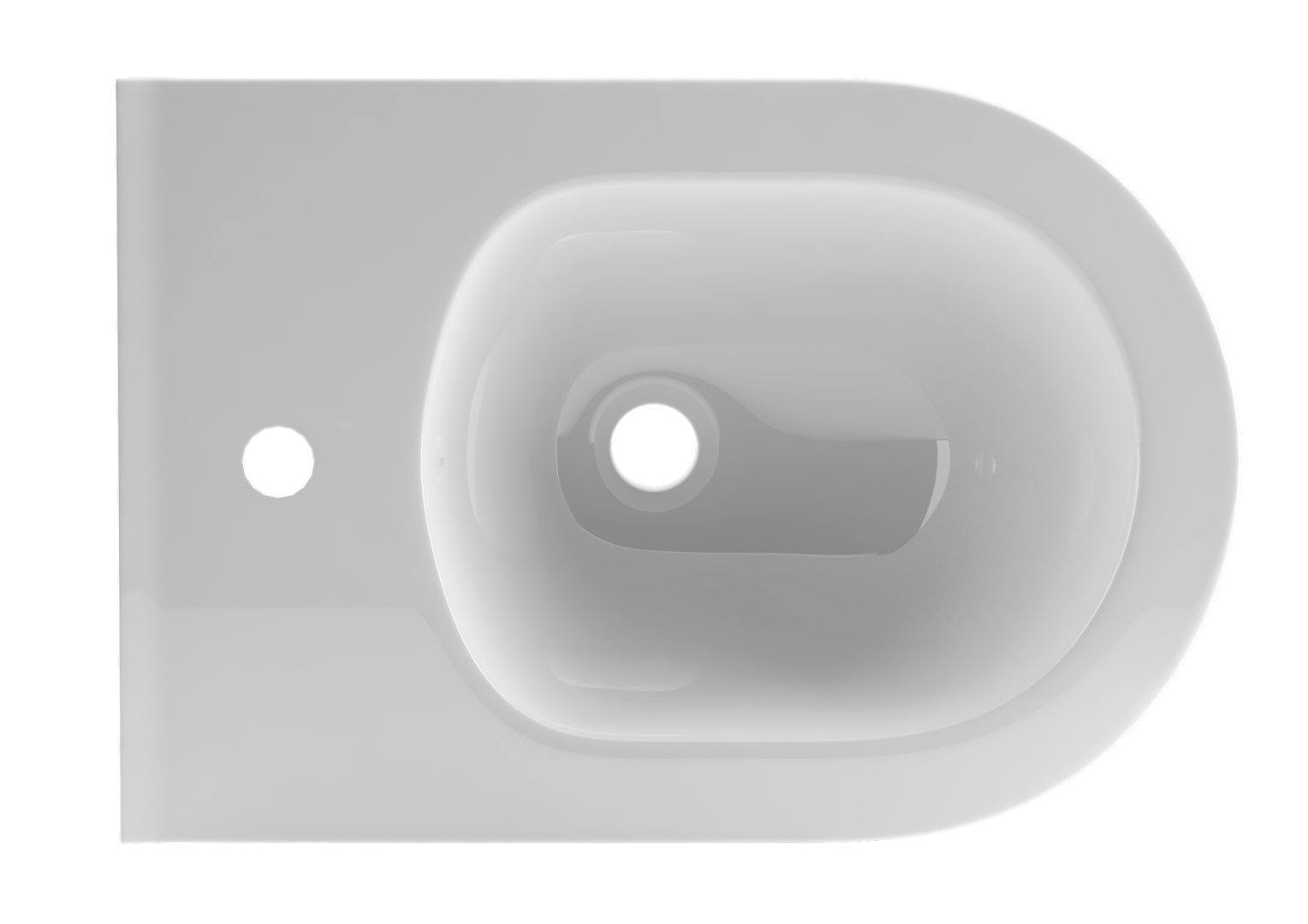 Биде подвесное Boheme Avva 974-MW Белый матовый