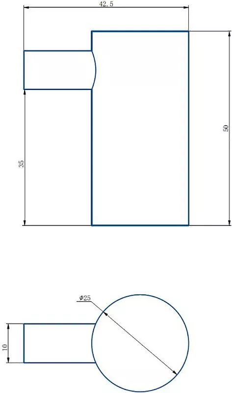 Крючок для полотенец одинарный Haiba HB8405-1