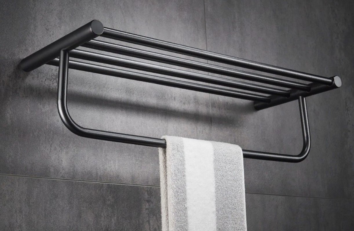 Держатель для полотенец 55 см Haiba HB8424-7