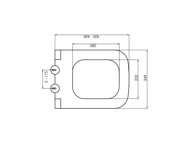 Сиденье для унитаза Boheme Bello 975-W Белый