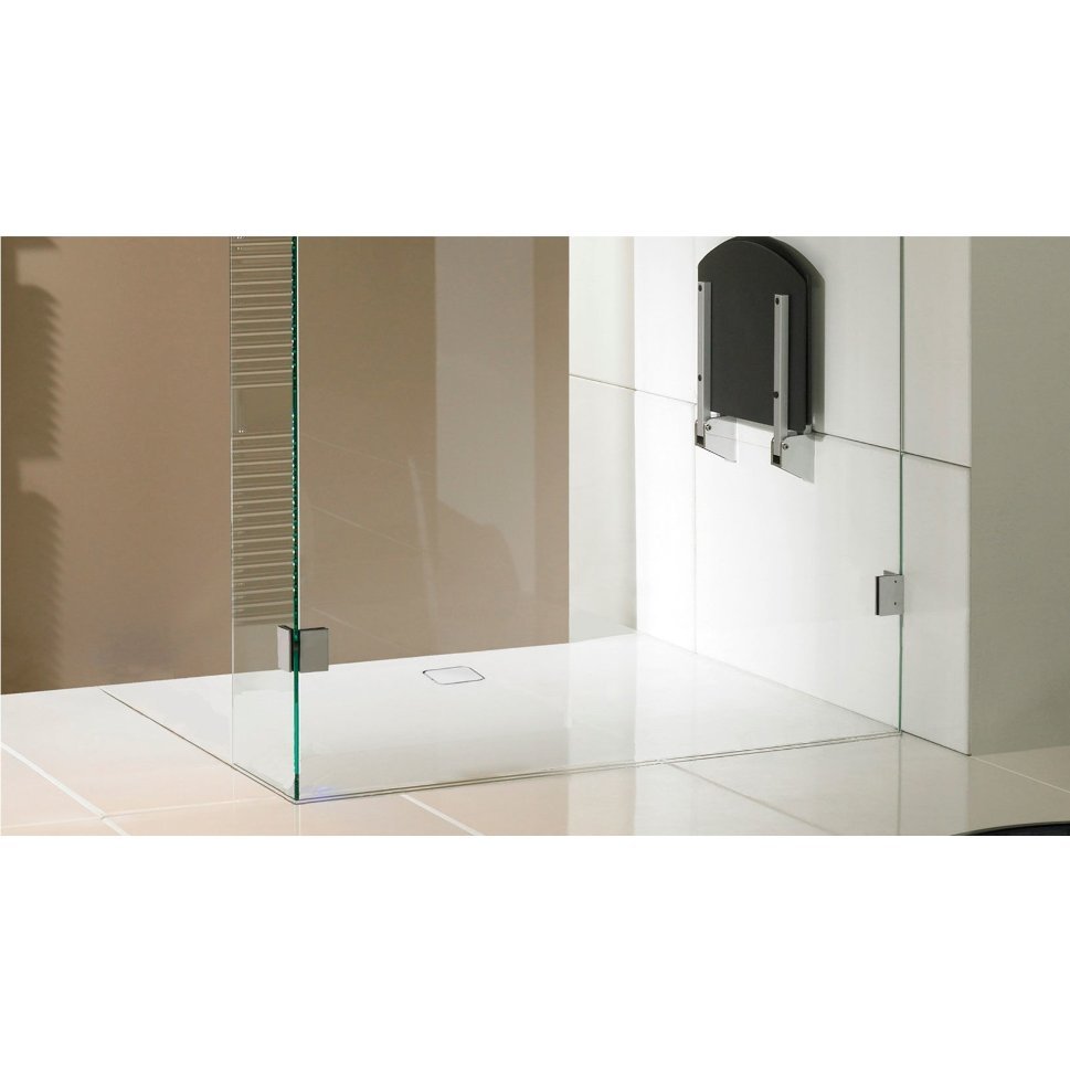 Душевой поддон акриловый RIHO Basel 424 180x80 белый и сифон DC390050000000S