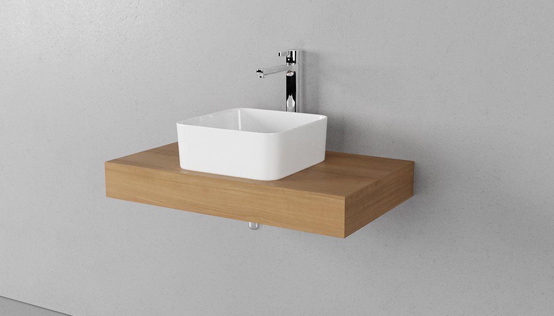 Столешница влагостойкая VELVEX Unit 80x50x11 дуб французский