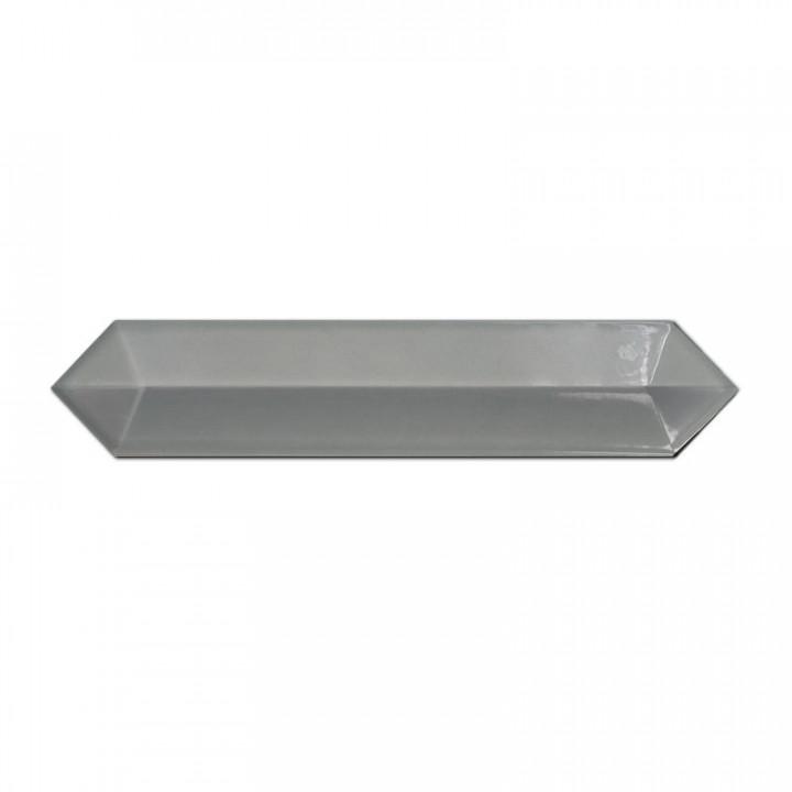 керамическая плитка outside grey 6.5x33.2 Серый