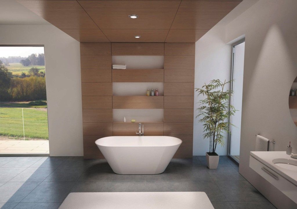 Овальная ванна из искусственного камня Riho Barcelona 170х70 белая BS0500500000000