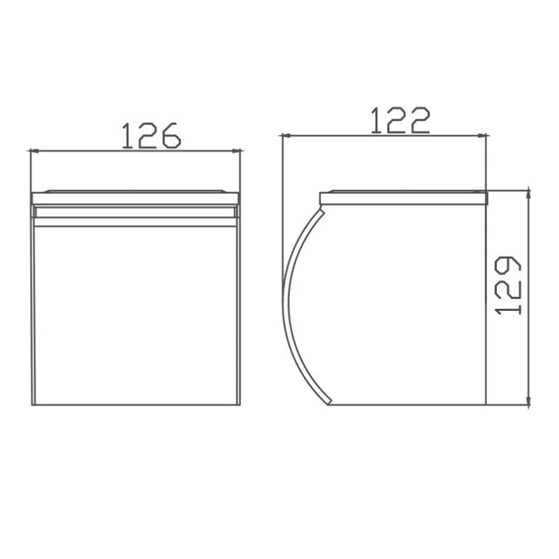 Держатель для туалетной Haiba HB502