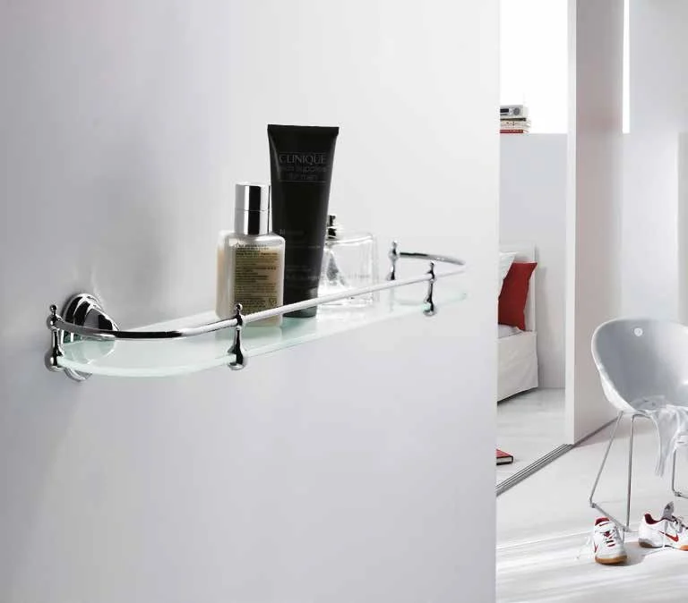 Полка стеклянная 1-ярусная HAIBA HB1507