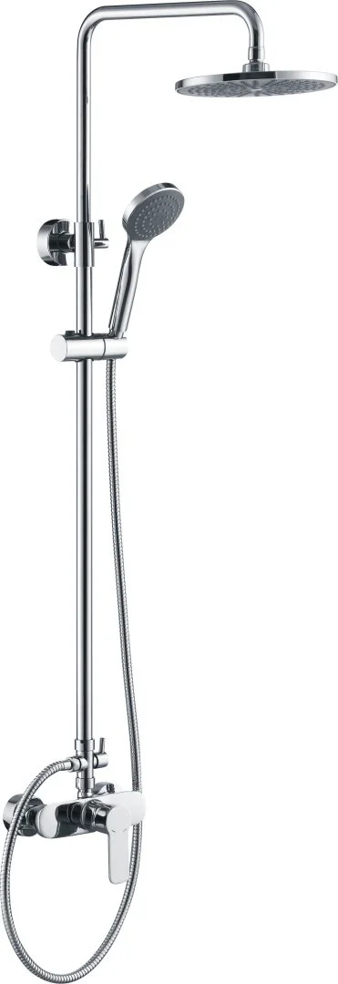 Смеситель с душевой стойкой HAIBA HB2411 хром