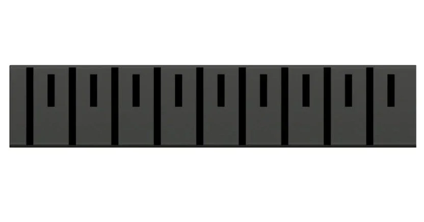 Душевой трап решетка из нержавеющей стали 650 мм PLASTBRNO DESIGN 6 SZA6650