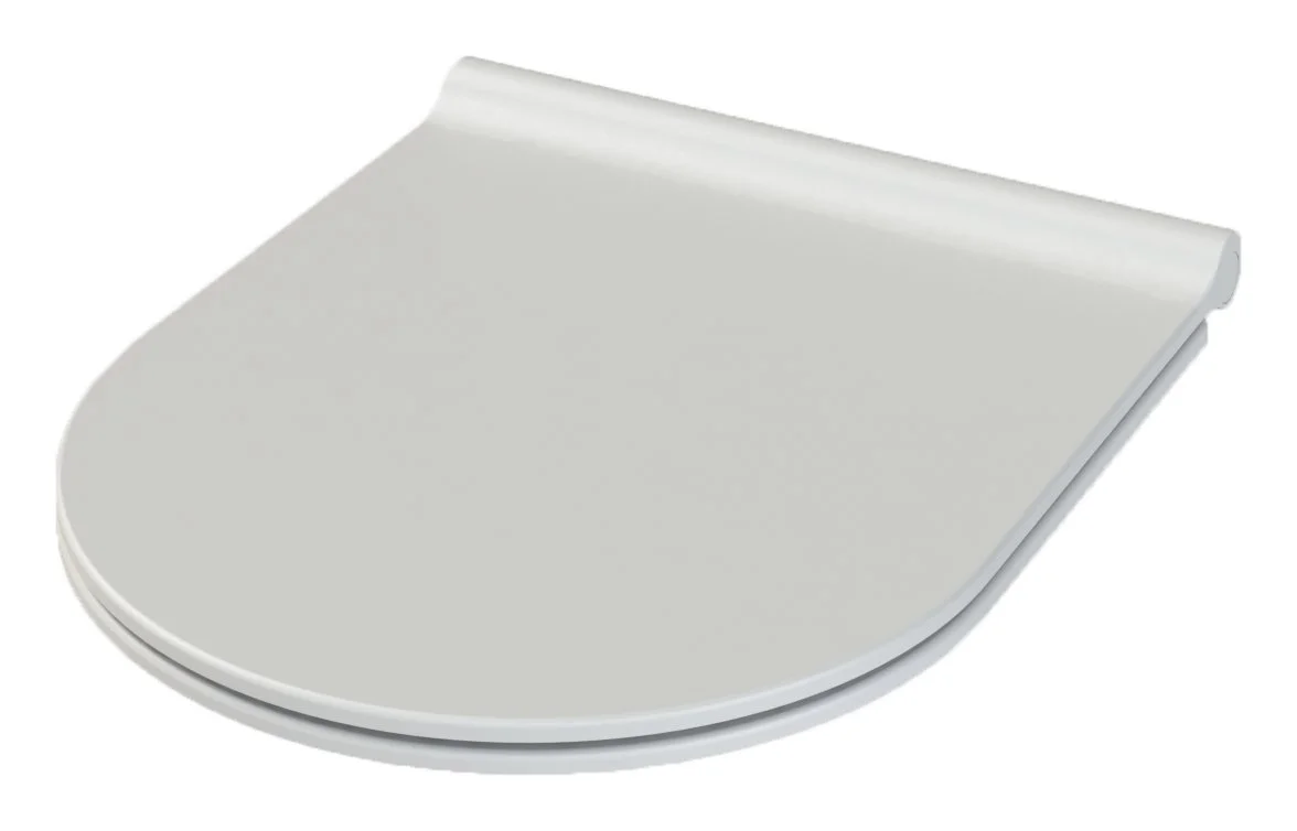 Крышка для унитаза матовая BOHEME Bianca SLIM 966-WM