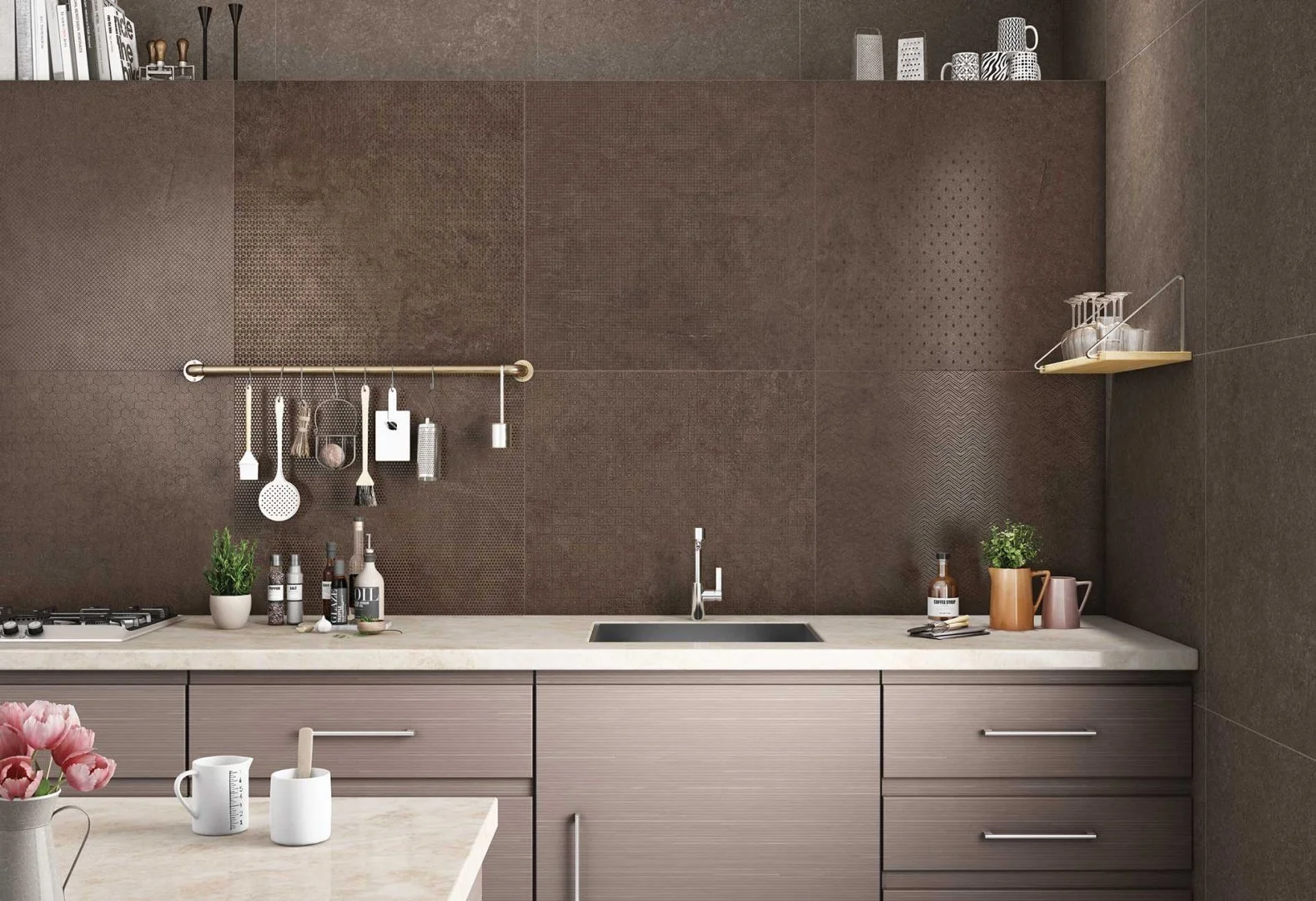 керамогранит eterna coffee carving 60*60 