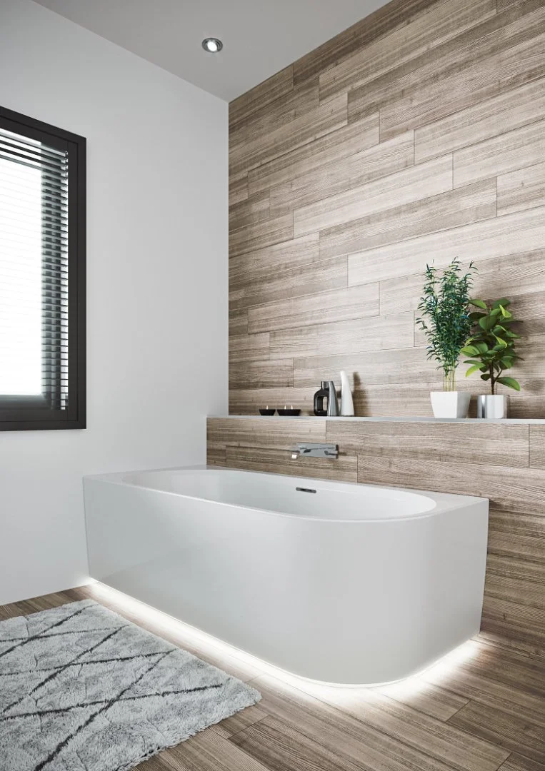 Ванна акриловая RIHO DESIRE B2WWHITE GLOSSYSPARKLE SYSTEM/LED 180x84 BD07005S1WI1170