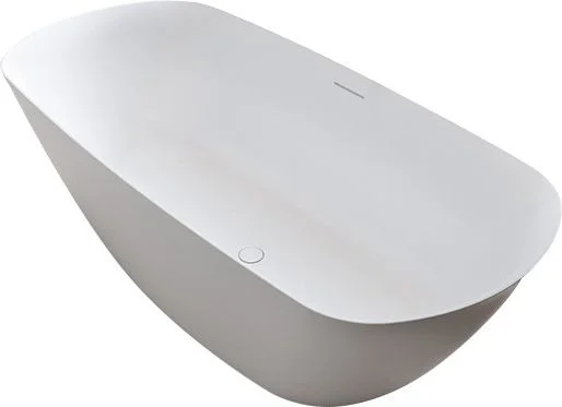 Овальная ванна из искусственного камня Riho Bilo 165x77 белая BS6500500000000