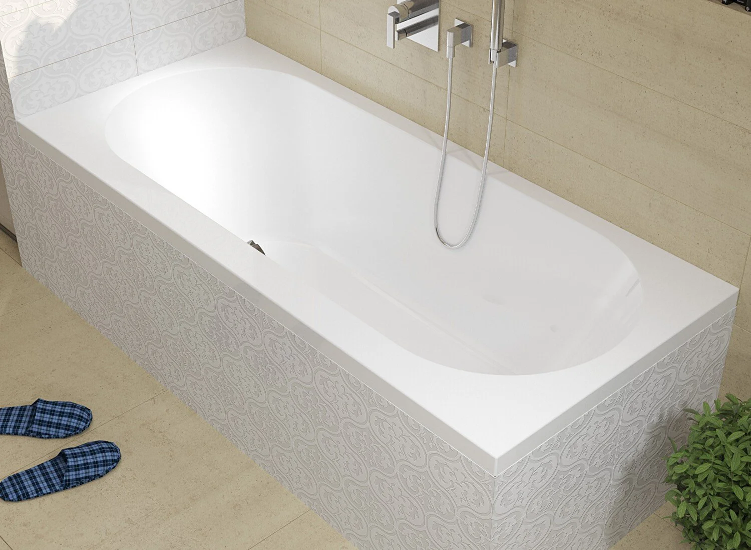 Ванна акриловая RIHO CAROLINA 170 x80 BB5300500000000