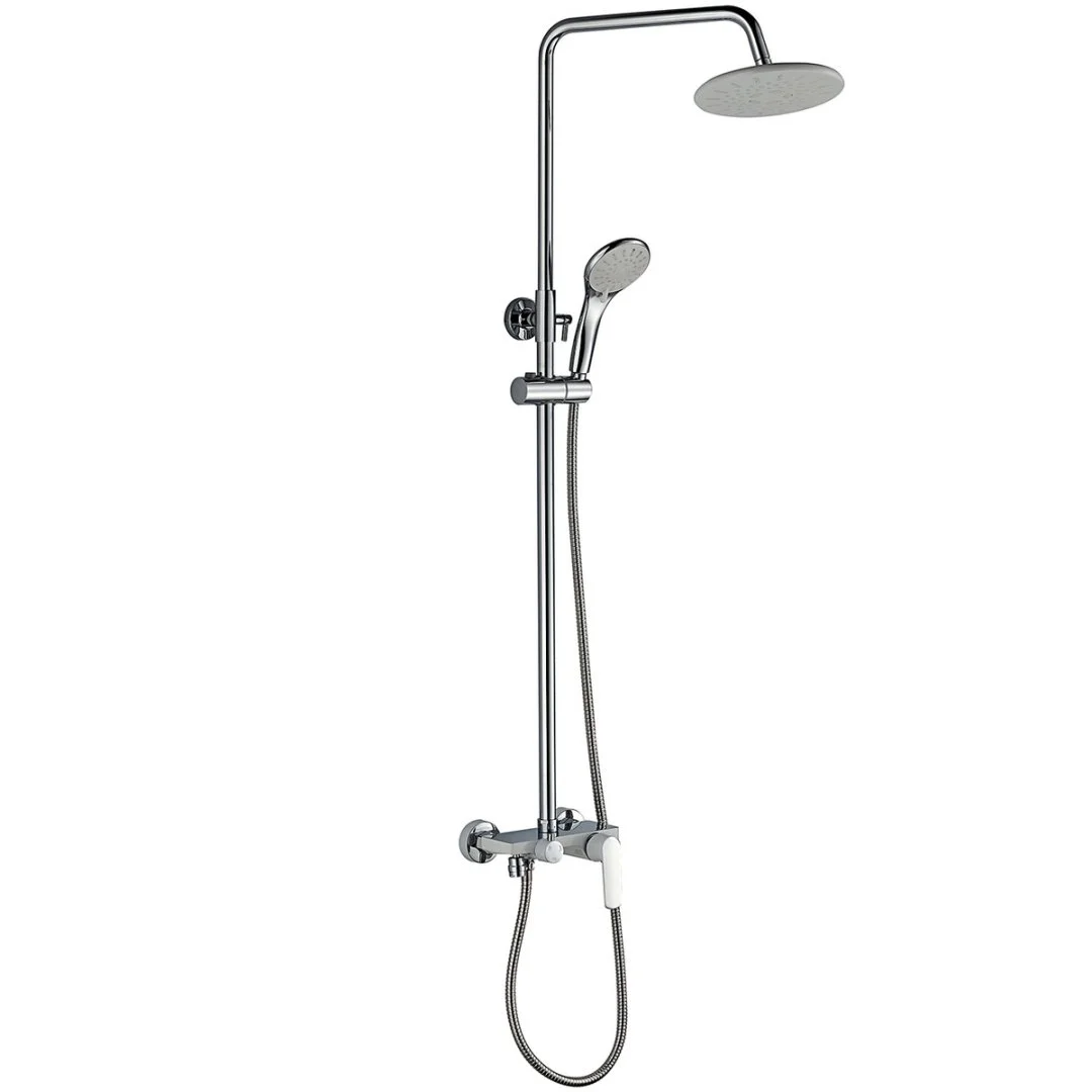 Душевая система с верхним душем смесителем и ручной лейкой Haiba HB24804
