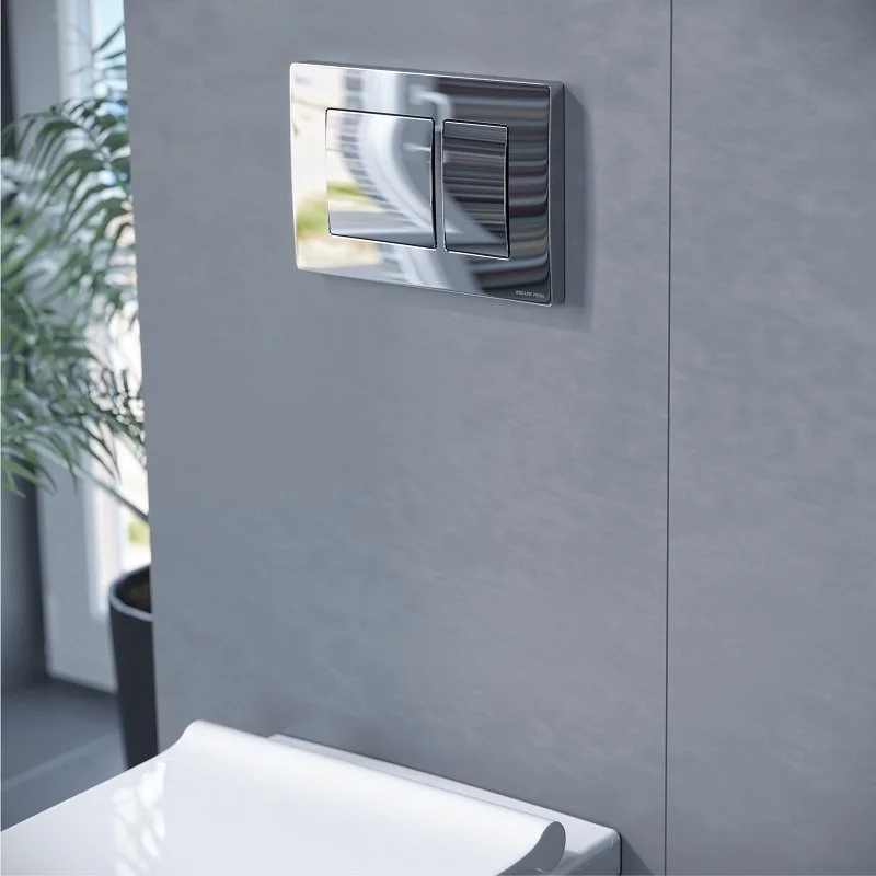 Кнопка для инсталляции Koller Pool Kvadro Chrome для инсталляции Alcora ST1200