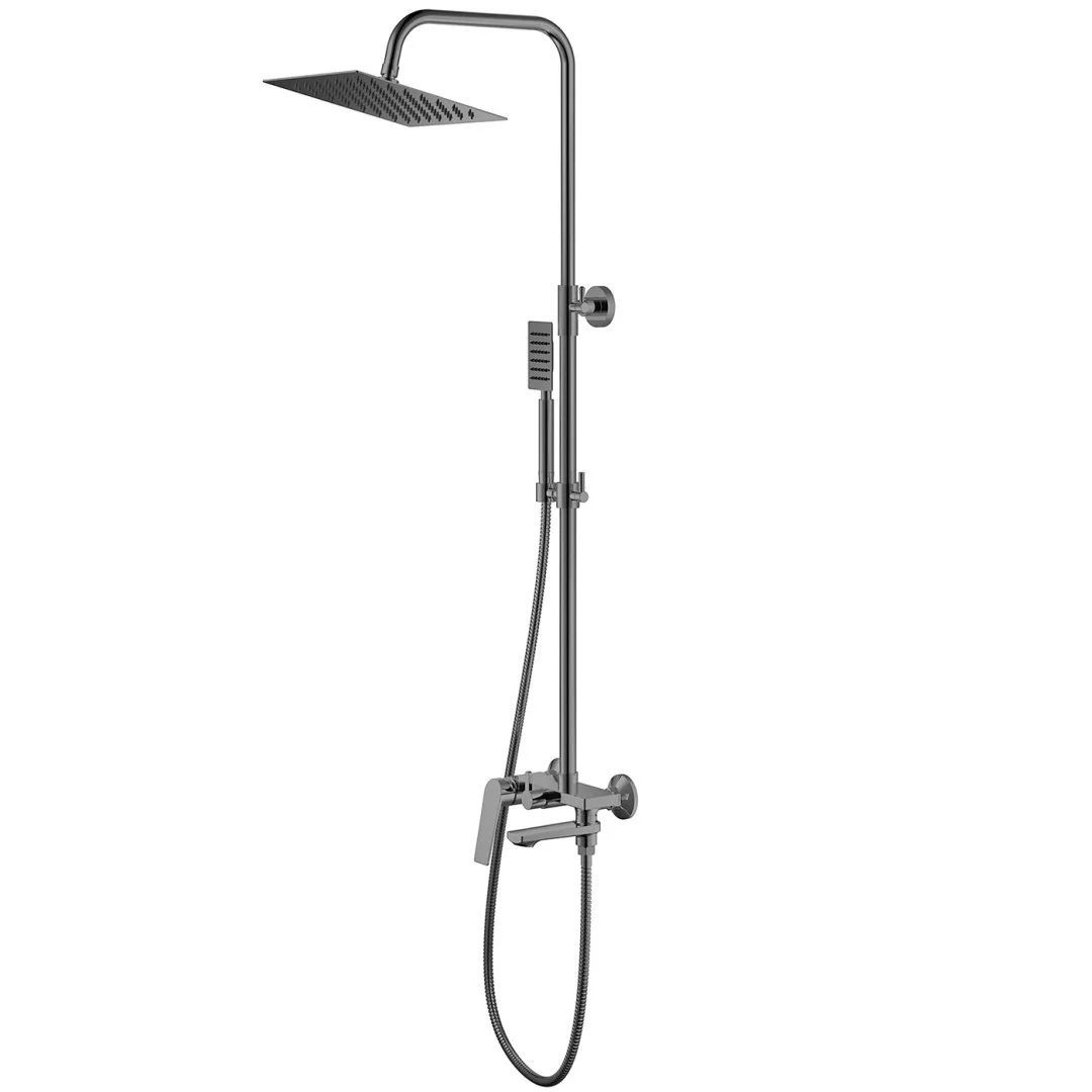 Душевая система с верхним душем смесителем и ручной лейкой Haiba HB24533-3