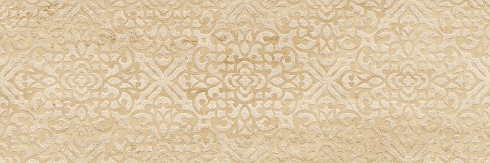 керамическая плитка для стен armonia travertino ornato sand rectificado 25x75 Коричневый