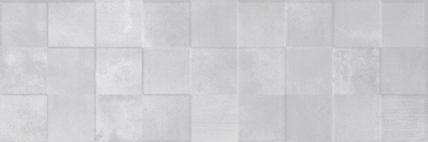 плитка настенная meissen bosco verticale 750x250 серый рельеф bvu092 Серый