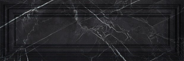 плитка настенная meissen gatsby 750x250 черный (gtu231) Черный