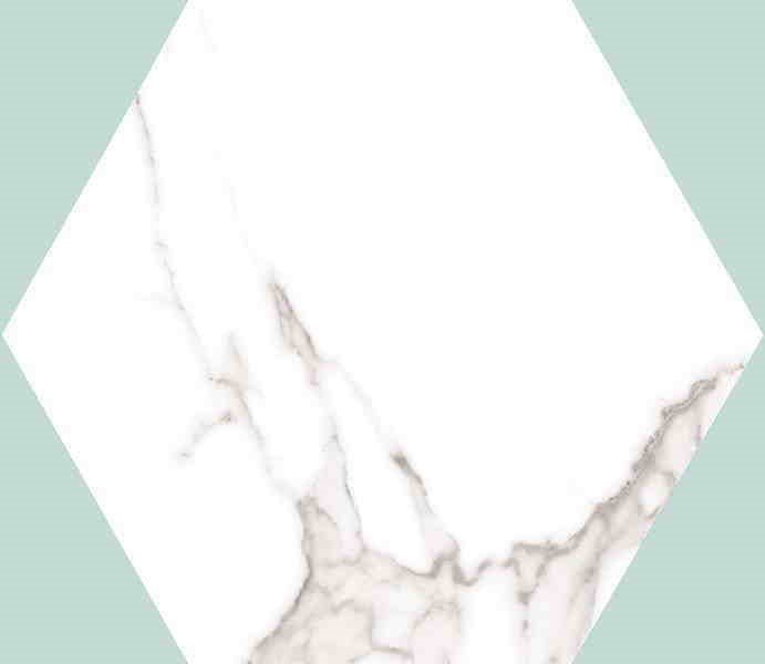керамогранит dortmund hex 22,5x25,9  Белый