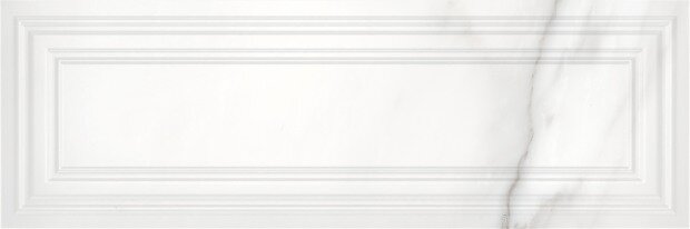 плитка настенная meissen gatsby 750x250 белый (gtu231) Белый