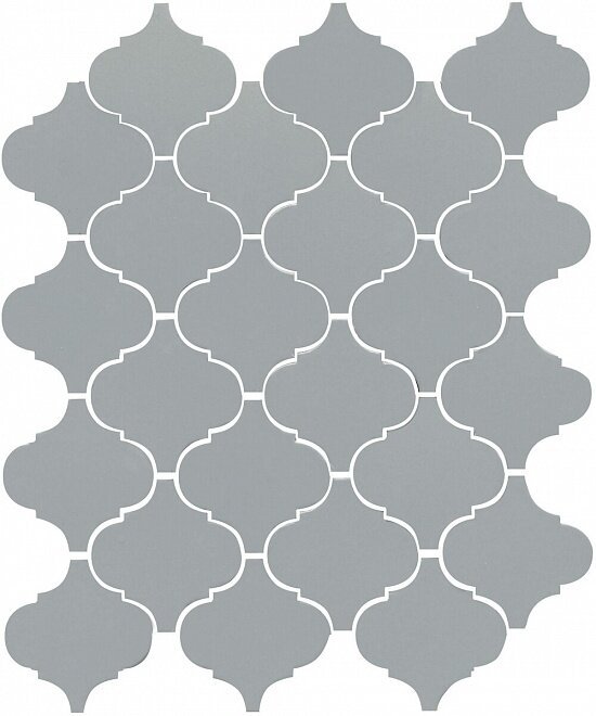 плитка настенная kerama marazzi арабески глянцевый 300x260 серый 65012 Серый